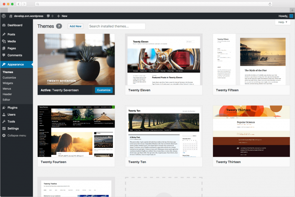 wordpress-dashboard-web-design-online-class